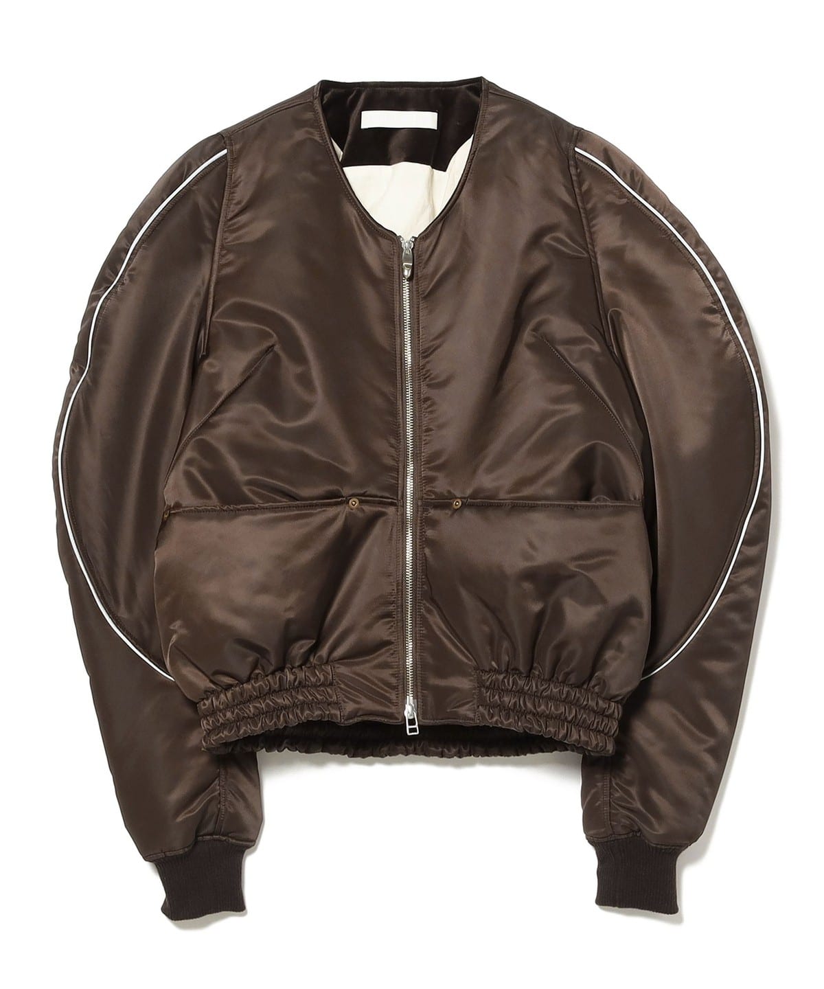 YOHEI OHNO / Round Shaped Bomber ブルゾン WOMEN BROWN 36 YOHEI OHNO / Round Shaped Bomber ブルゾン WOMEN BROWN 36