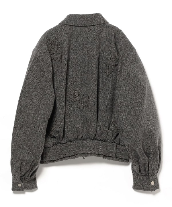 Ray BEAMS（レイ ビームス）VIVIANO / Flower Applique Bomber