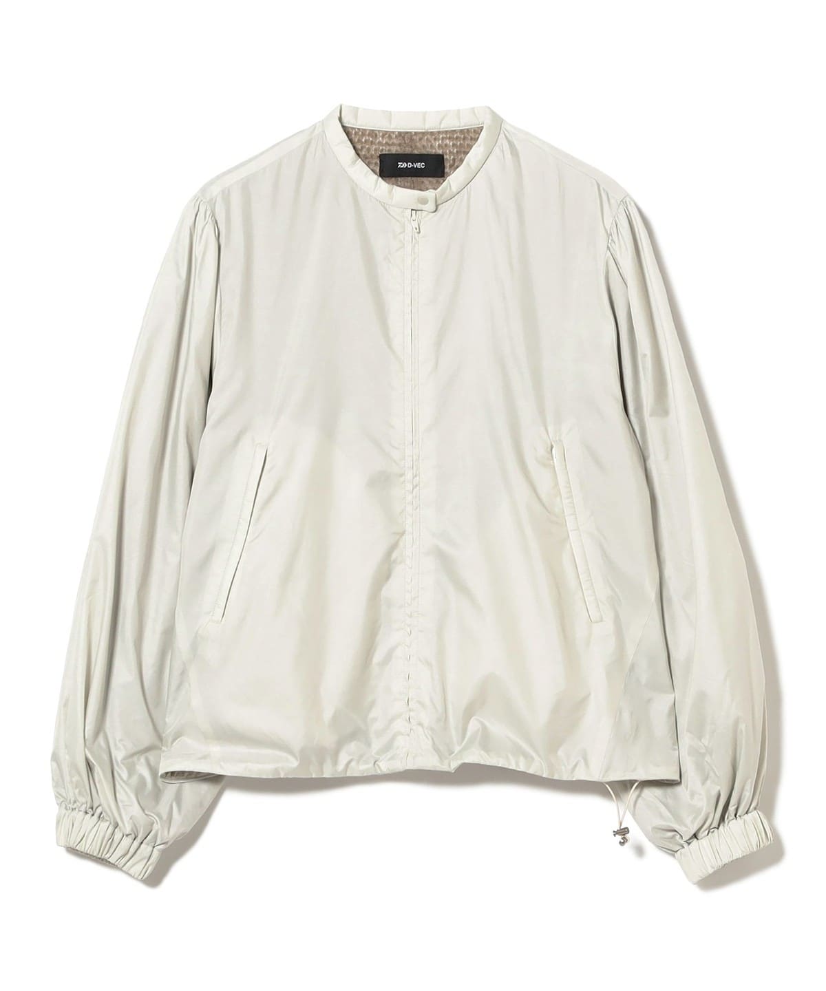 D-VEC / TAFFETA x POLARTEC(R) ALPHA BLOUSON ブルゾン WOMEN IVORY 1