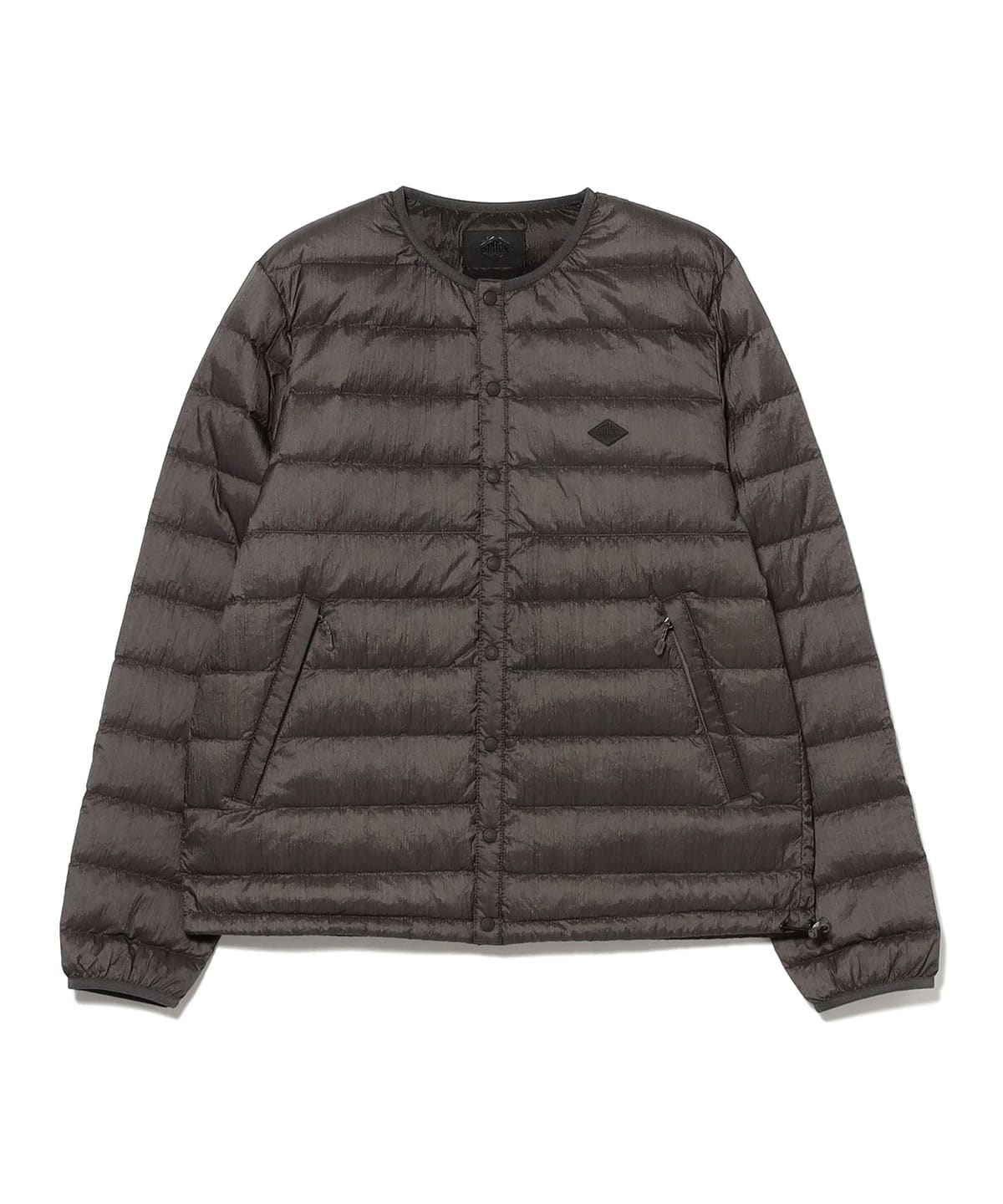 新品同様✨　danton beams ダウンジャケット　グレー　40 Ray BEAMS（レイ ビームス）DANTON / INNER DOWN CREWNECK