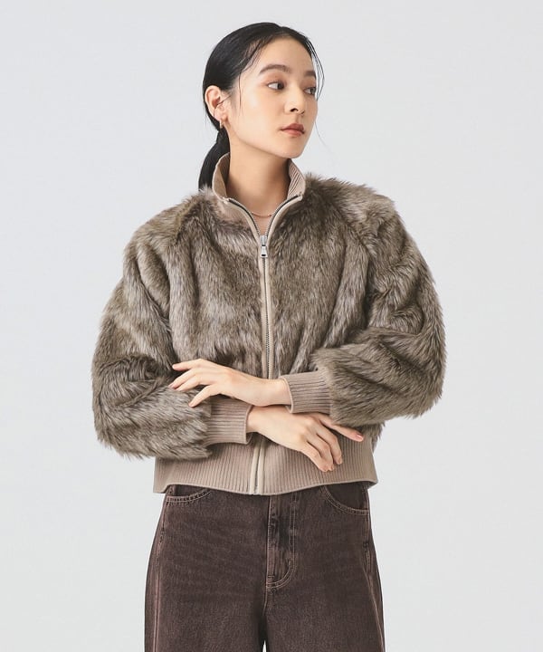 PENNEY’S × Ray BEAMS / 別注 ファー ジャケット Ray BEAMS（レイビームス）の「PENNEY'S × Ray BEAMS / 別注