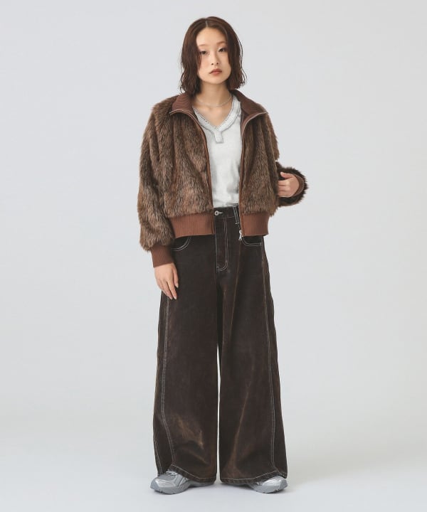 PENNEY’S × Ray BEAMS / 別注 ファー ジャケット Ray BEAMS（レイ ビームス）【BLACK FRIDAY対象】【別注】PENNEY'S