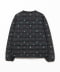 BLACK FLOWER PRINT
