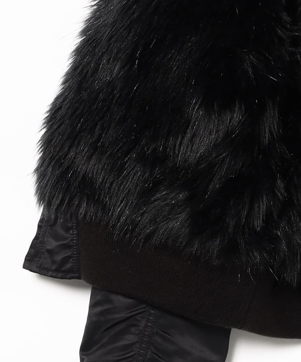 08sircus / MA-1 reversible×eco fur