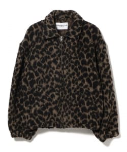 NOMARHYTHM TEXTILE / Leopard Blanket Blouson