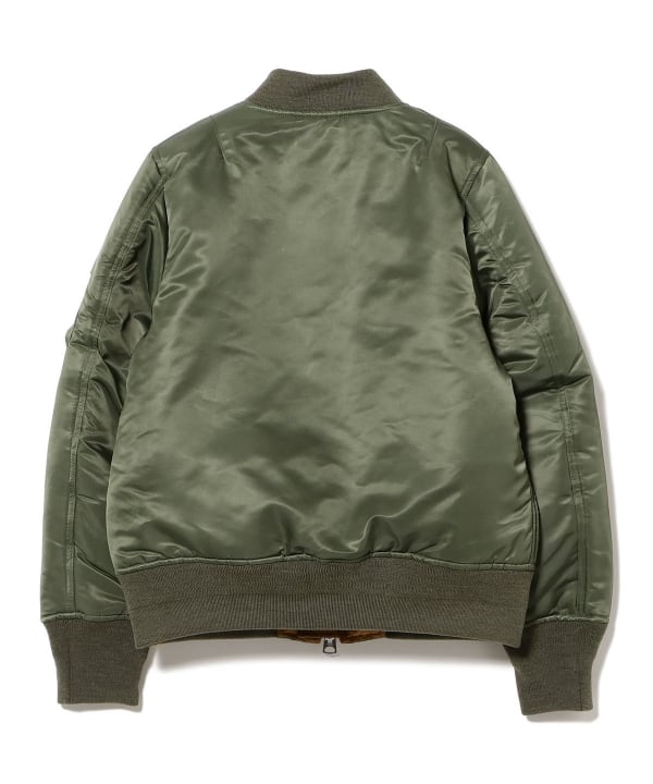 NOMARHYTHM TEXTILE / Bandana Embroidery Flight Jacket