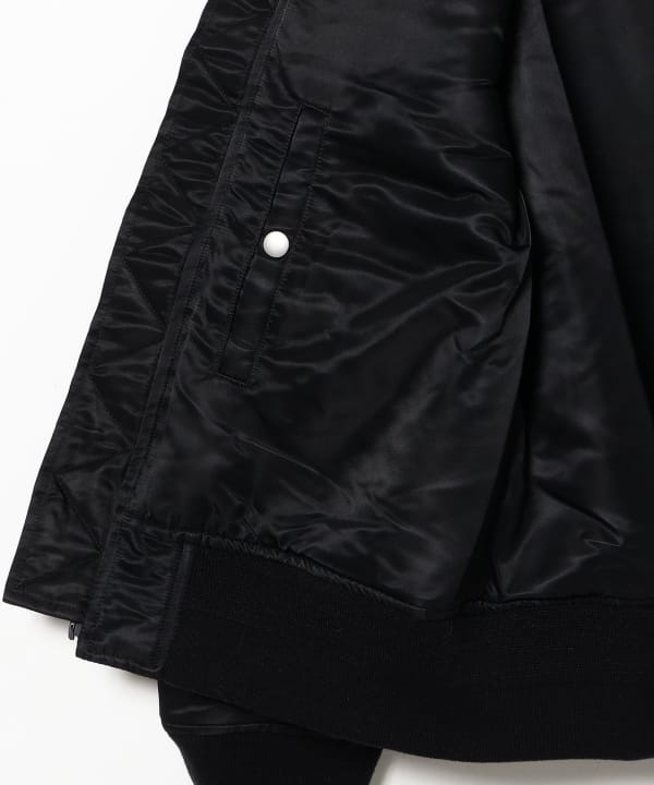 NOMARHYTHM TEXTILE / Bandana Embroidery Flight Jacket