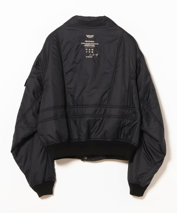 beautiful people / zerogravity sheer nylonrip blouson
