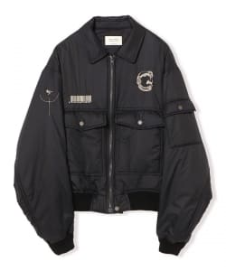 beautiful people / zerogravity sheer nylonrip blouson