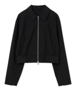 【+10%ポイントUP】サイド リブ ジップ ブルゾン