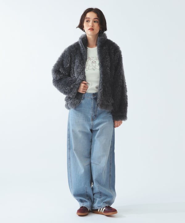 【別注】Champion × Ray BEAMS / ジップ ジャケット