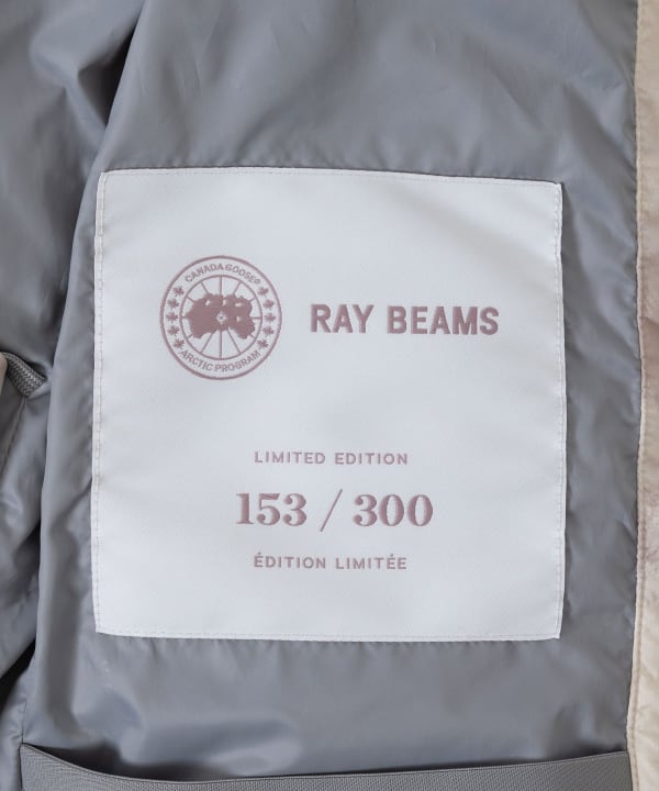 【別注】CANADA GOOSE × Ray BEAMS / Cypress Cropped Puffer シリアルナンバーはお選びいただけません。