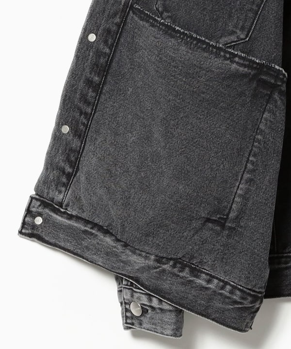 Graphpaper / Selvage Denim Trucker Jacket -LIGHT FADE-