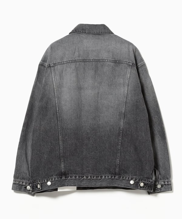 Graphpaper / Selvage Denim Trucker Jacket -LIGHT FADE-