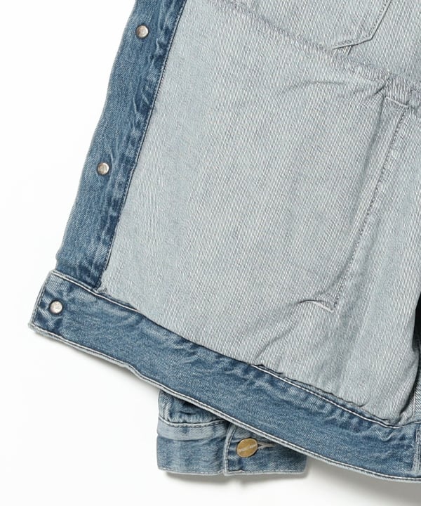 Graphpaper / Selvage Denim Trucker Jacket -LIGHT FADE-