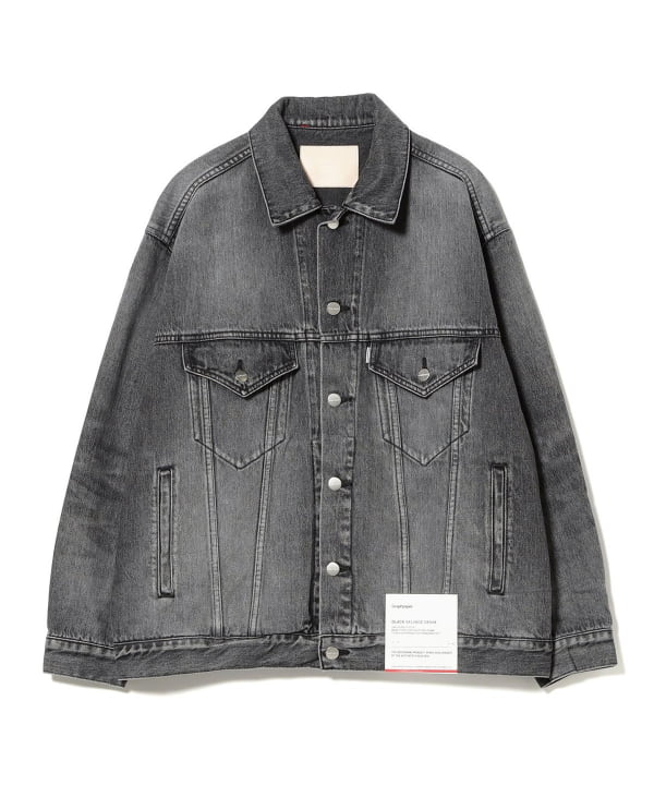 Graphpaper / Selvage Denim Trucker Jacket -LIGHT FADE-