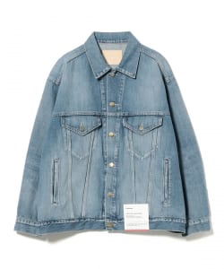 Graphpaper / Selvage Denim Trucker Jacket -LIGHT FADE-