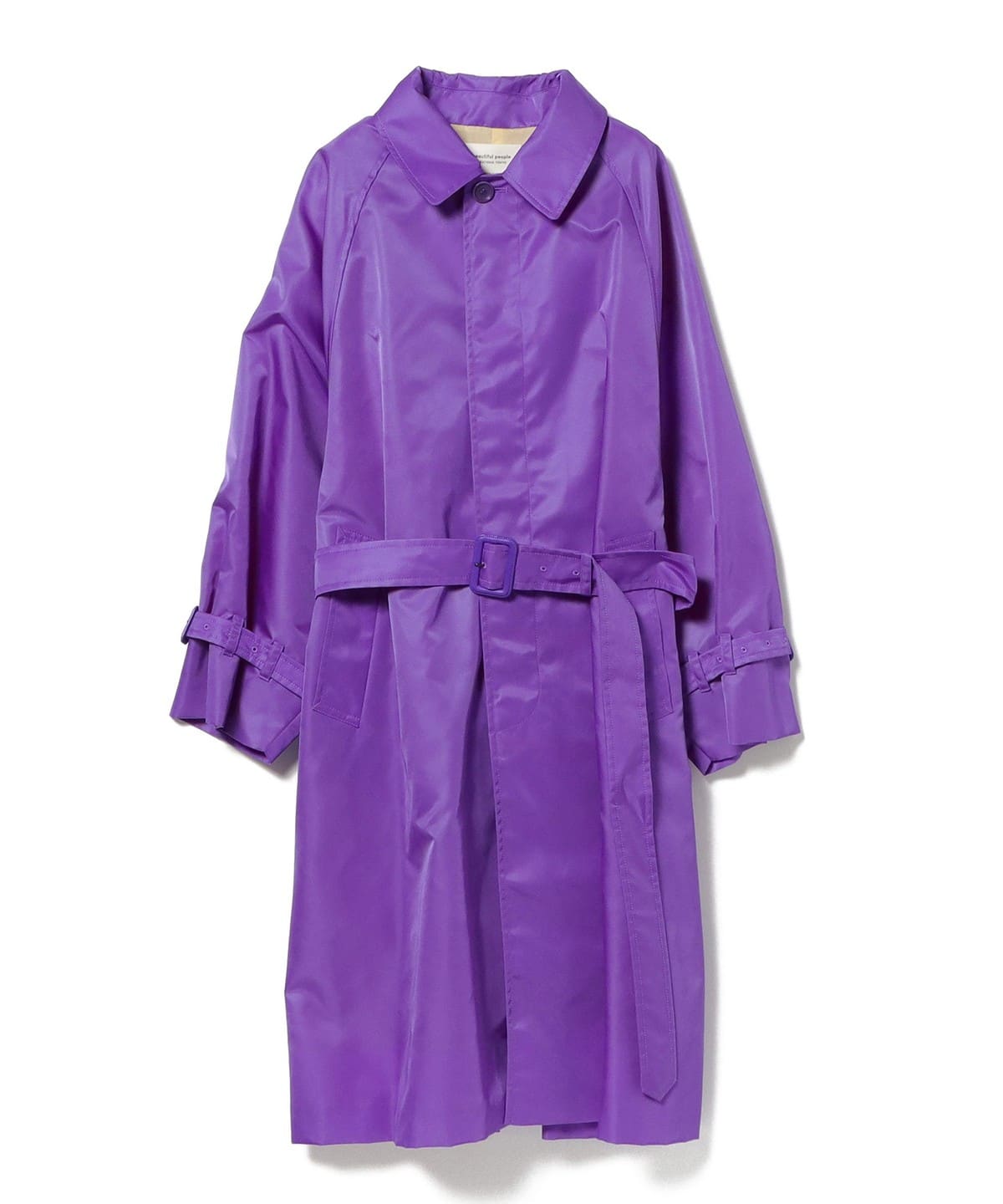 ○beautiful people ビューティフル ピープル / nylon twill soutien collar coat コート WOMEN PURPLE 36 ○beautiful people ビューティフル ピープル / nylon twill soutien collar coat コート WOMEN PURPLE 36