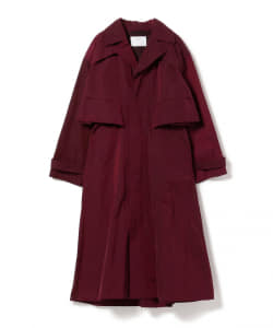 ○TOGA PULLA / POLYESTER GROSGRAIN COAT