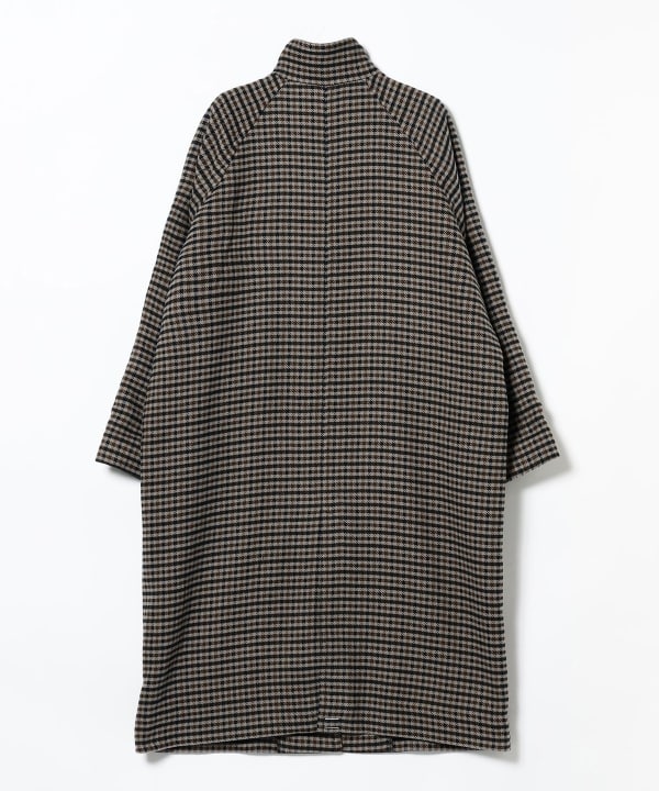 Ray BEAMS Ray BEAMS Ray BEAMS / Check stand collar coat (coats and