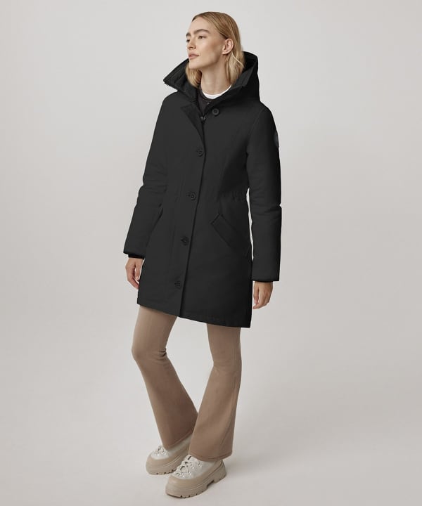 Ray BEAMS（レイ ビームス）○CANADA GOOSE / Rossclair Parka Black