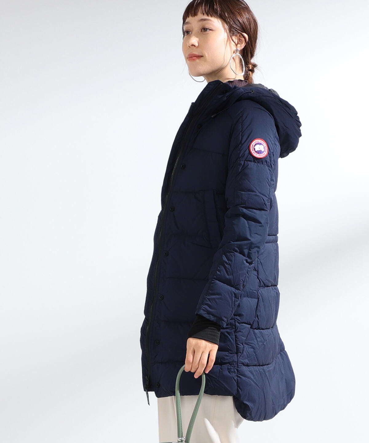 canada goose alliston coat navy