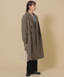 Ray BEAMS / 女裝 4釦 雙排 切斯特 大衣