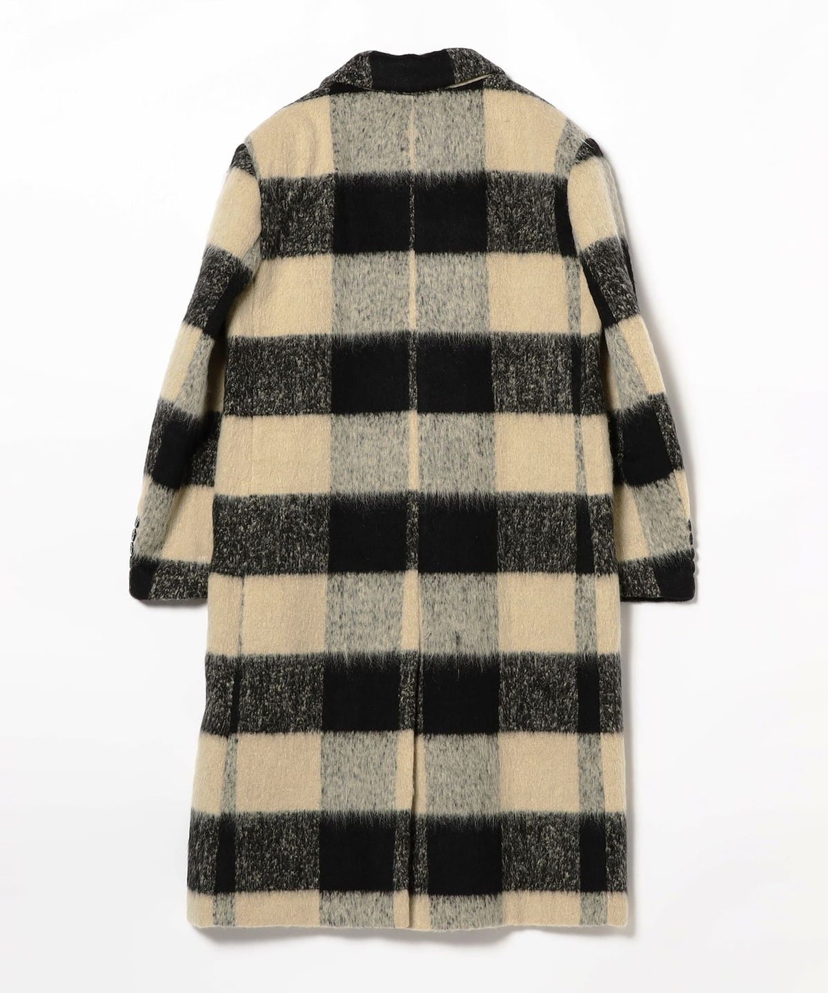 Ray BEAMS（レイ ビームス）○SNOW XUE GAO / Plaid Black Coat