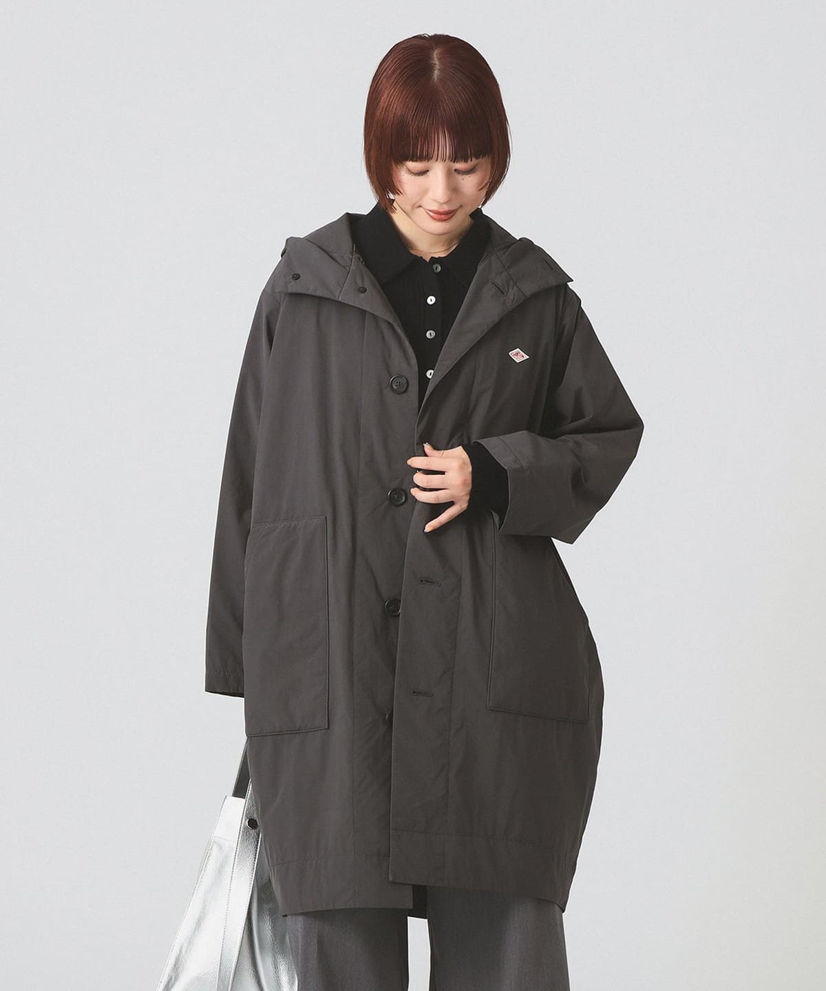 DANTON x Ray BEAMS 別注　size38 Ray BEAMS（レイ ビームス）DANTON / INSULATON HOODED COAT（コート
