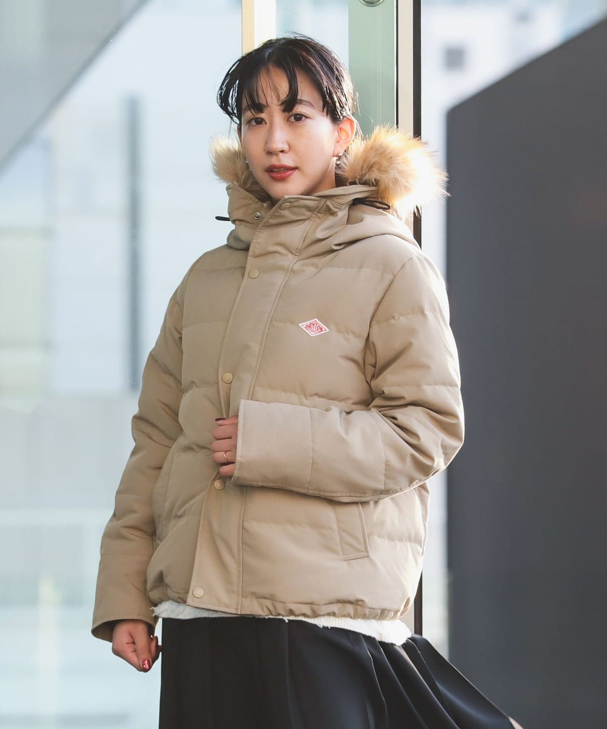 最終値下：BEAMS×DANTON ネイビー ロングダウン 11181874024_D_2.jpg