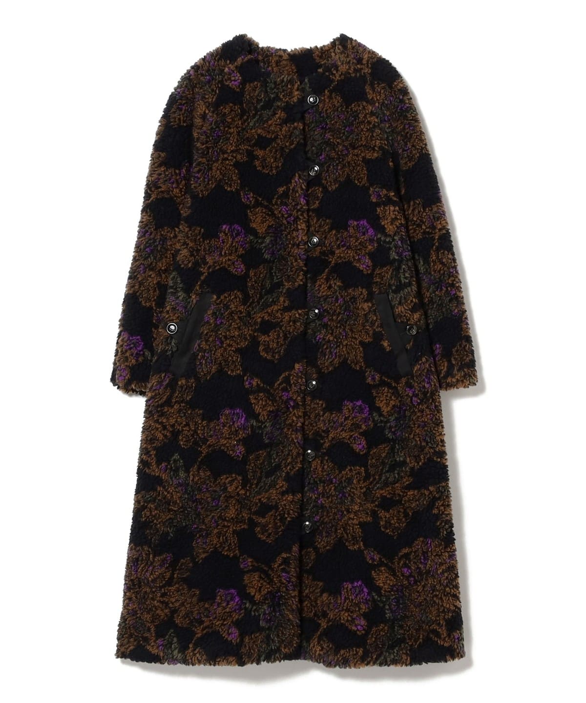 【10%OFF!!アウターフェア対象】☆F/T JqBoa Coat コート WOMEN BLACK 1 【10%OFF!!アウターフェア対象】☆F/T JqBoa Coat コート WOMEN BLACK 1