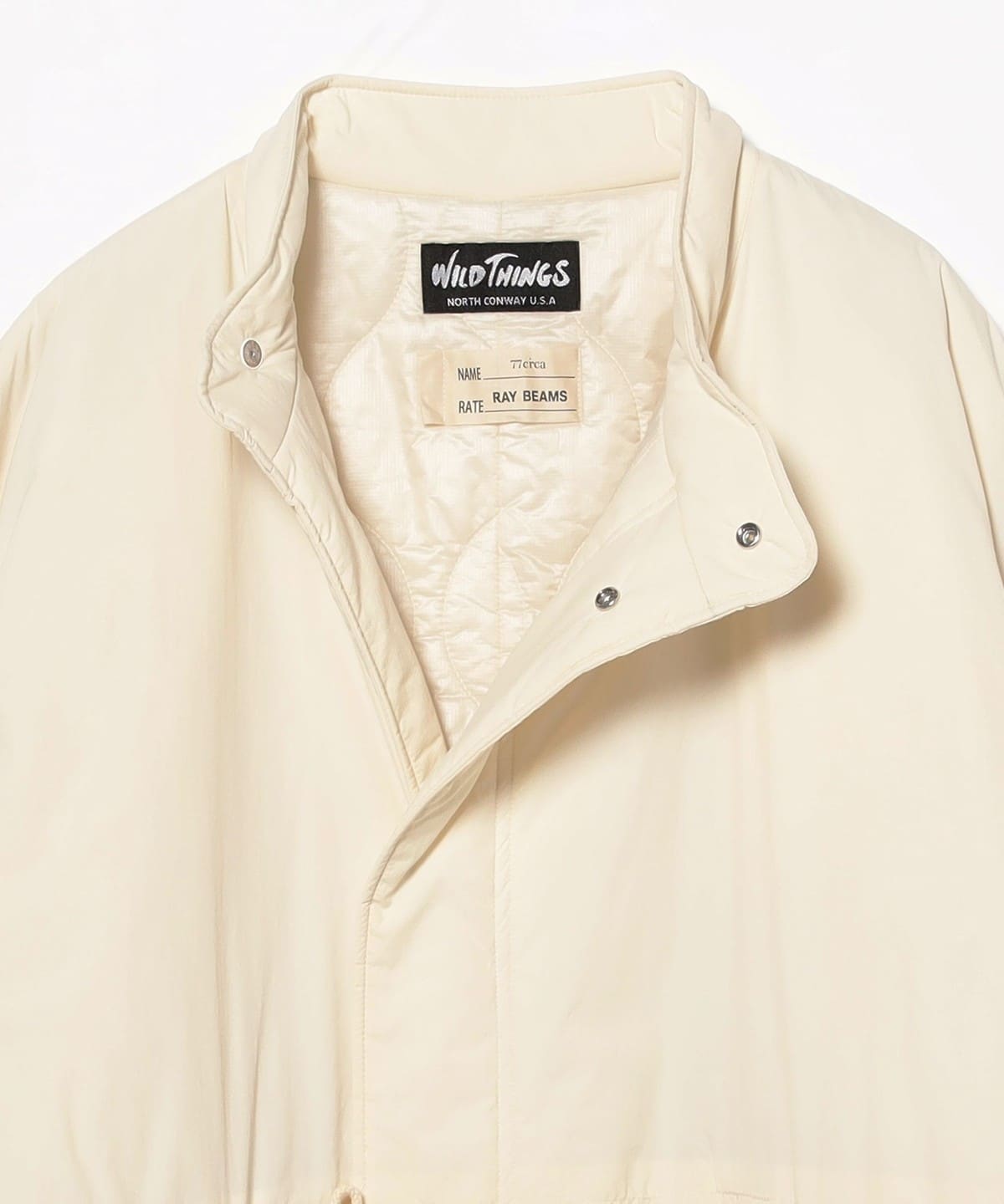 今期RHC×77circa 2wayフットボールジャケット★完売品★美品 Ray BEAMS（レイ ビームス）【別注】WILD THINGS × 77circa / length