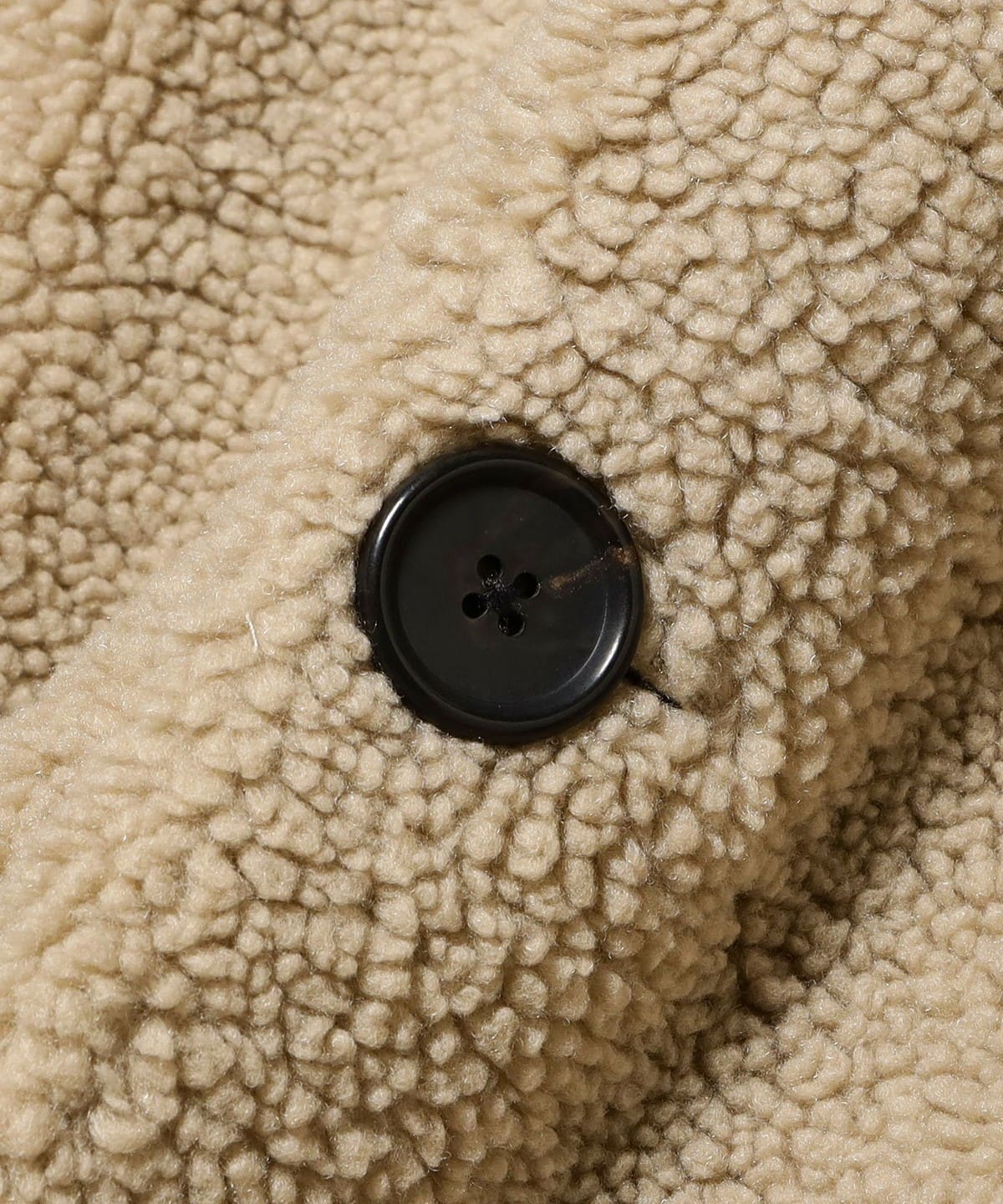 Ray BEAMS（レイ ビームス）GYMPHLEX / ボア ノーカラー コート