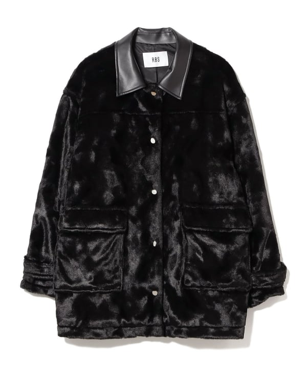 Ray BEAMS（レイ ビームス）RBS / フェイクファー ステンカラー