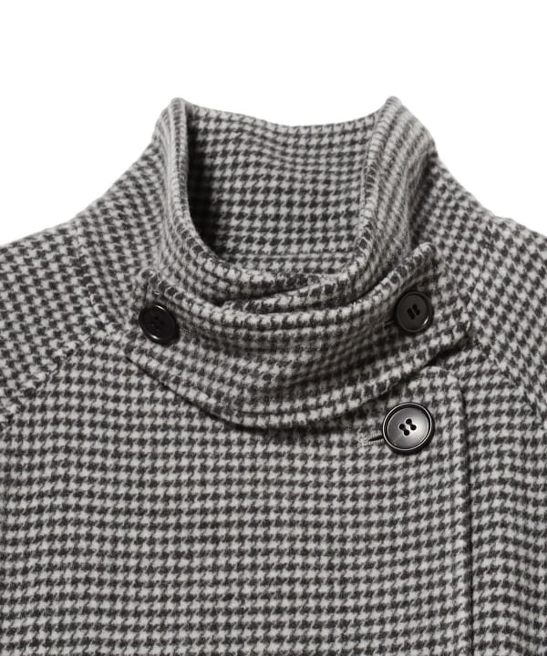 Ray BEAMS（レイ ビームス）スタンドカラー ダブル コート（コート