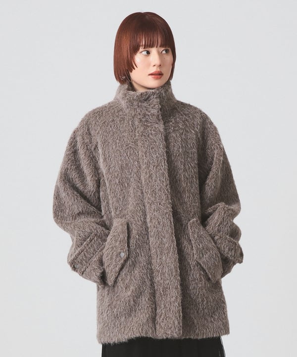 Ray BEAMS / シャギー スタンドカラー コート Ray BEAMS（レイビームス）の「Ray BEAMS / シャギー スタンド