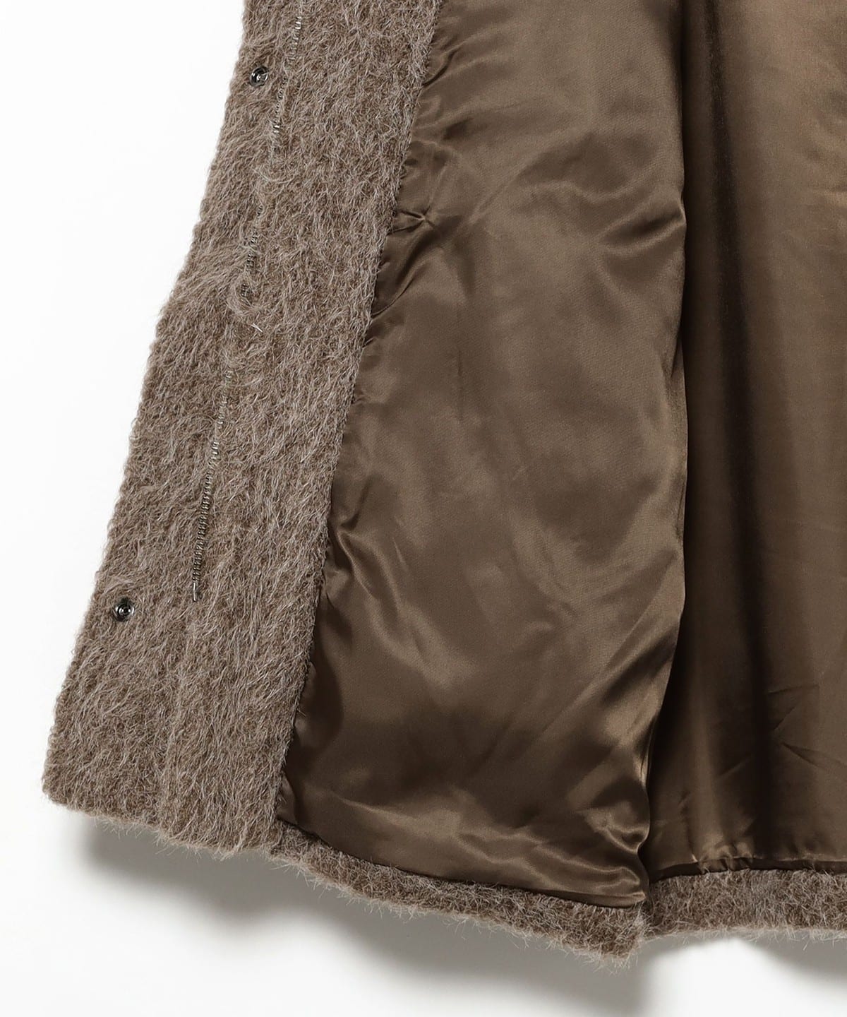 Ray BEAMS（レイ ビームス）【タイムセール】シャギー スタンドカラー