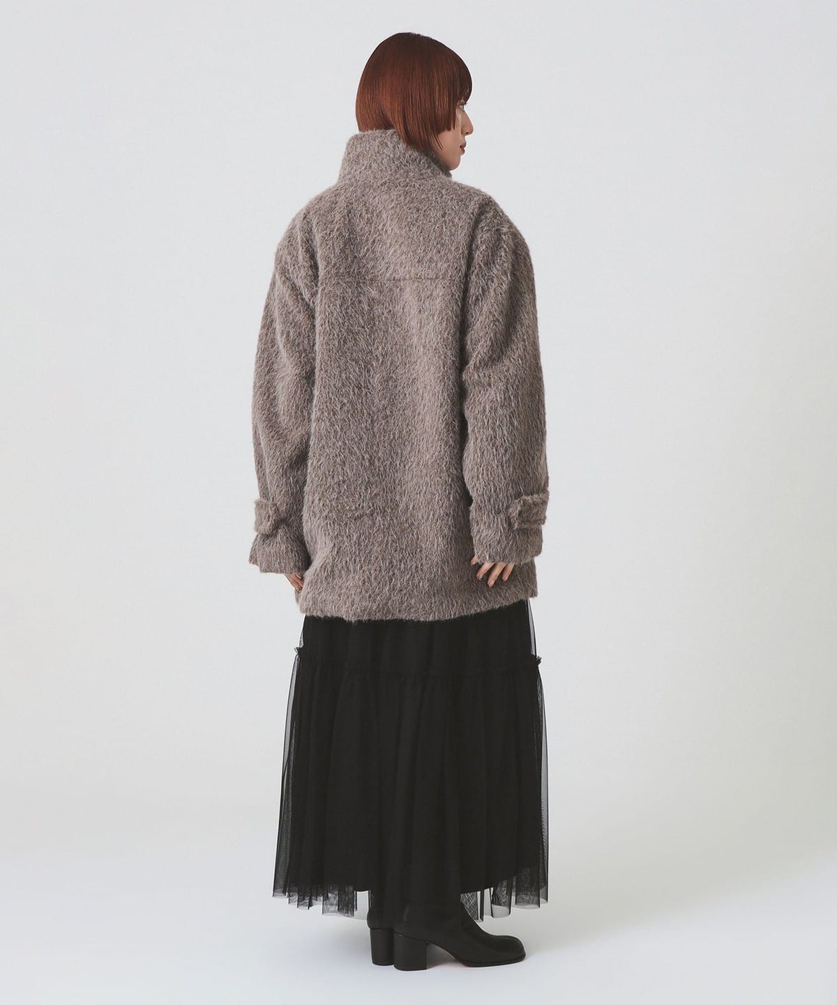 Ray BEAMS（レイ ビームス）【2/5再値下げ】シャギー スタンドカラー