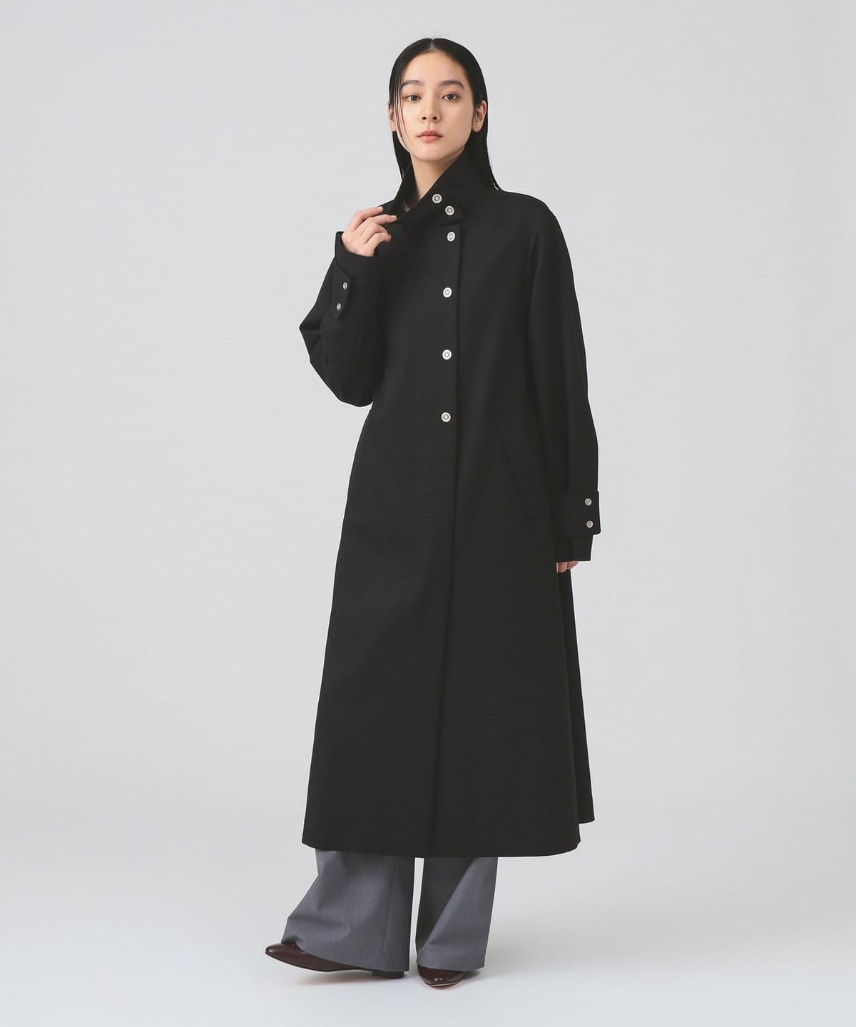 【Ray BEAMS コート】値下げ交渉可‼️ Ray BEAMS（レイ ビームス）メタルボタン スタンド コート（コート