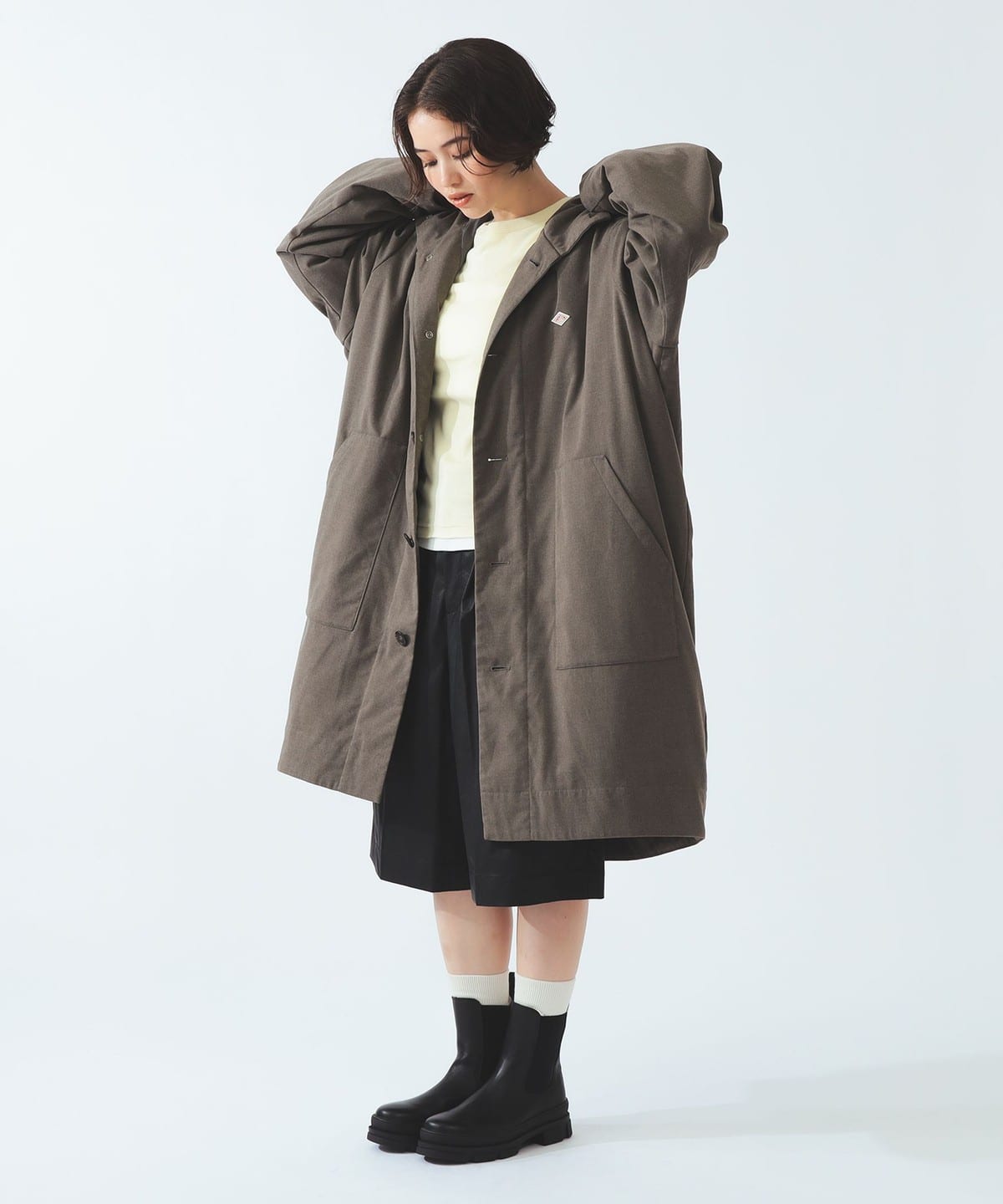 Ray BEAMS（レイ ビームス）DANTON / インサレーション フーデッド