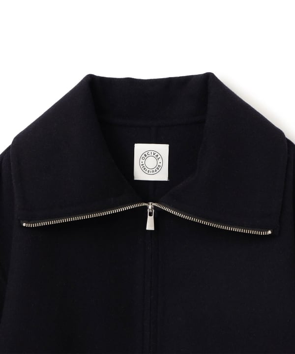 ORCIVAL / ジップ ショート コート