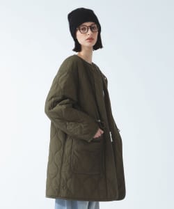 ボア キルト リバーシブル コート