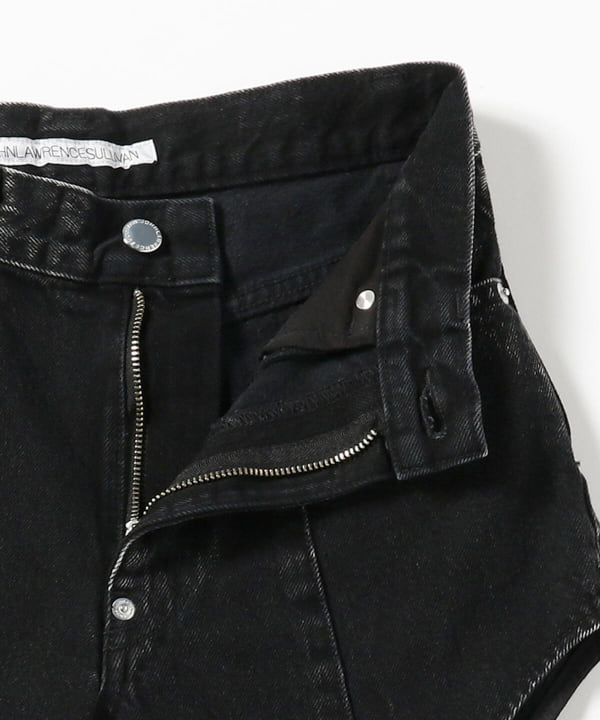 BELVET リジットデニム 黒 L