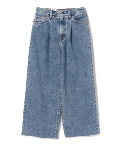 LEVI'S / RIBCAGE Pleated Crop デニムパンツ