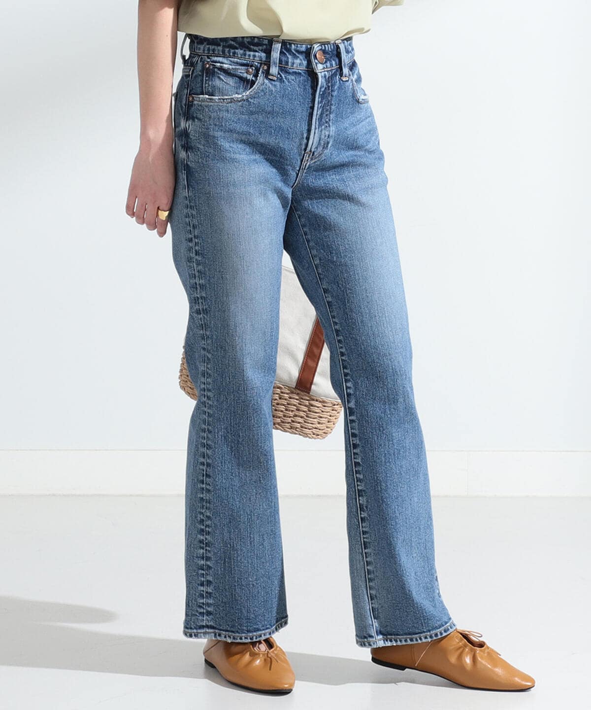 高い品質 お値下げしました 美品 Ray Beams ノースリーブワンピ デニム 大幅値下 メール便ok 日本製