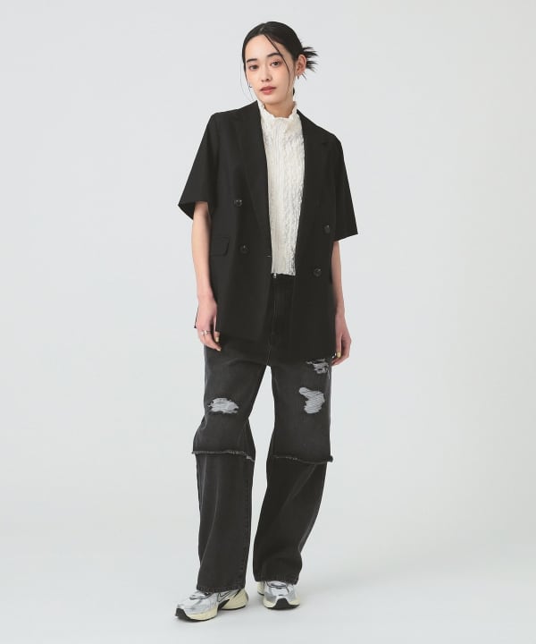 Ray BEAMS　レイ ビームス　セットアップ　パンツスーツ　ダークグレー Ray BEAMS（レイ ビームス）FARAH / Tow Tuck Wide Tapered