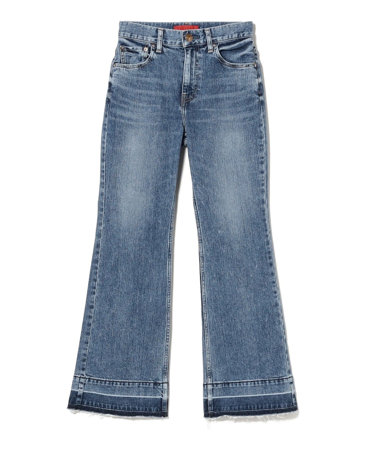 Ray BEAMS Ray BEAMS RED CARD TOKYO / Peace loose flare denim