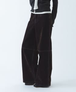 【+10%ポイントUP】フロッキー デニム ワイドパンツ