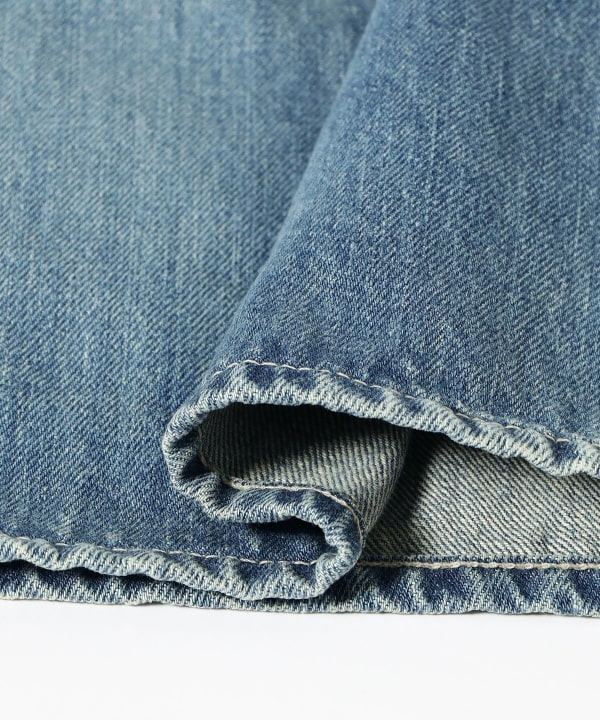 Graphpaper / Selvage Denim Two Tuck Wide Pants -LIGHT FADE-