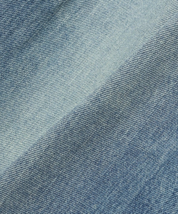 Graphpaper / Selvage Denim Two Tuck Wide Pants -LIGHT FADE-